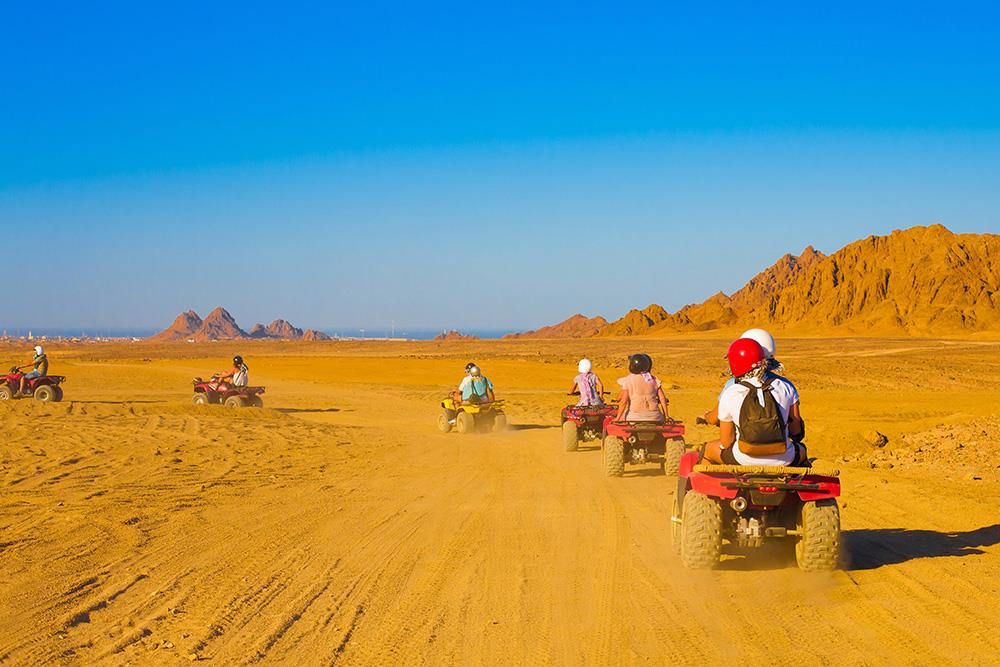 5 in 1 mix Safari &Sea,3 Pools,Dahab Canyon ,Quad Bike ,Riding Camels,Dahab City