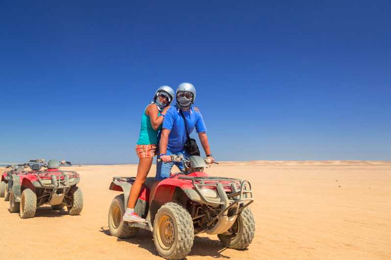 Private 3-Hours Quad Safari and Camel ride after lunch from Sharm el sheikh