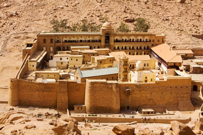 St. Catherine’s Monastery from Sharm El Sheikh